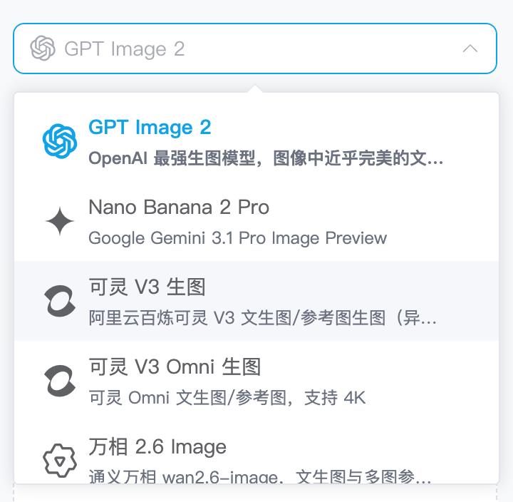 AI 绘图模型配置